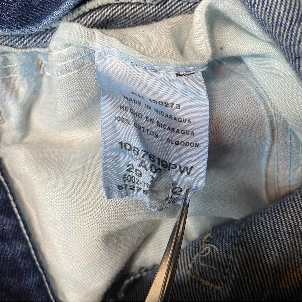 Rustler Wrangler Men's Straight Leg Jeans 100% Cotton Medium Wash 29 x 31 Cowboy - Picture 8 of 11